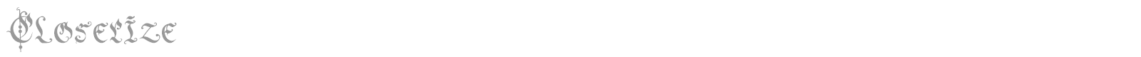 Closerize font preview